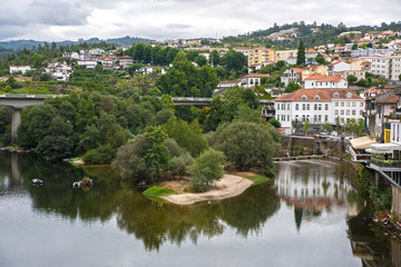 Fototapeta na wymiar Reflection of Oporto