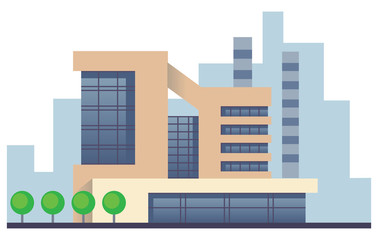 Factory. Vector illustration