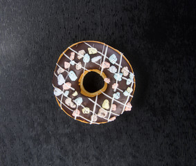 Obraz na płótnie Canvas donut. donut on the background