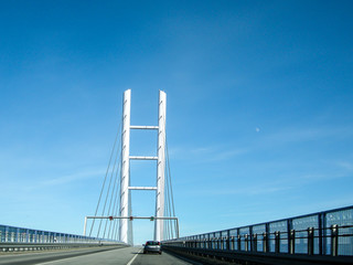 Rügenbrücke, Hansestadt Stralsund, Verbindung Insel Rügen 