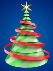 3d Christmas tree