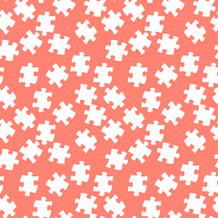 Seamless pattern puzzle.Vector background