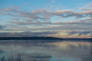 Obraz na płótnie Canvas Lake Fryken, Värmland, Sweden.