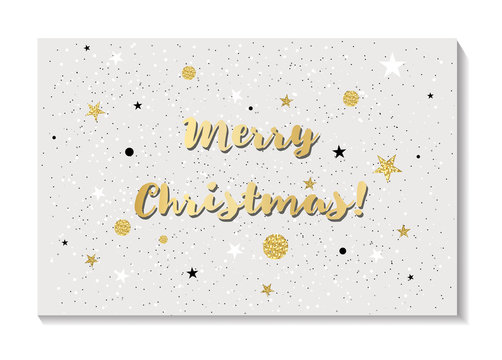 Merry christmas greeting cards design.Vector background