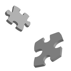 3d Illustration: Puzzle