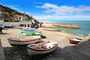 Port de pêche de Guéthary (Pays-basque français)