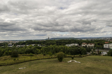 Fototapeta na wymiar panorama miasta