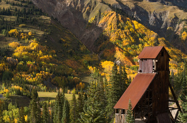 Autumn in Rocky Mountains