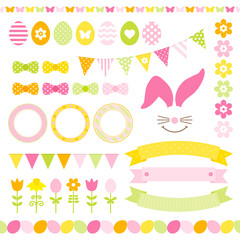 Icons Easter Set Green/Pink/Yellow