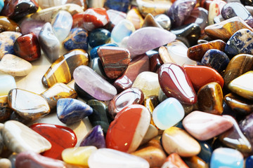 natural color gems background