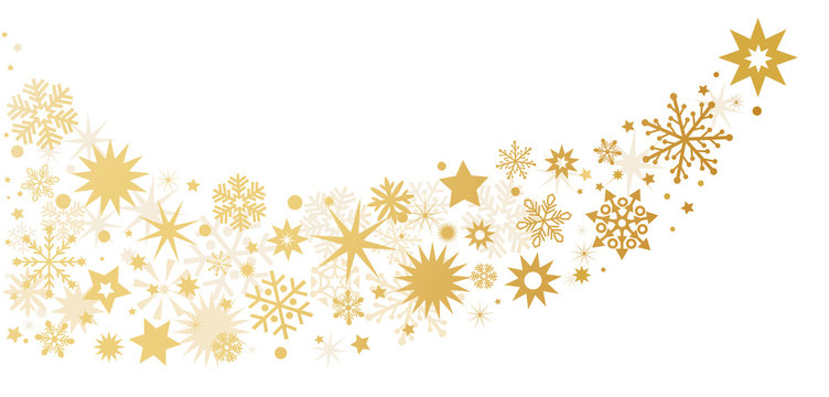 Weihnachtlicher Hintergrund mit Sternen. Vektor Illustration