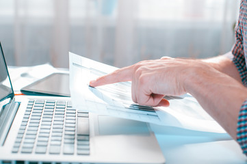 Advertising Commercial Promotion Digital Marketing Concept. Improving statistics