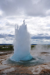 geysir eruption iceland