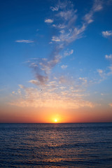 On the shore of the Caspian Sea. The Caspian Sea is the largest enclosed inland water body on Earth by area.