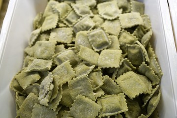 Pasta gerichte in Menton in Südfrankreich