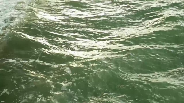 Ocean water with small waves