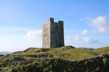 Leacom Castle, Castlepoint Schull west Cork, Ireland