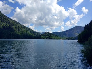 Obraz premium Lake Rizza, year 2015