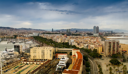 Obraz premium Cable car views