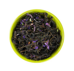 fireweed tea isolated on white