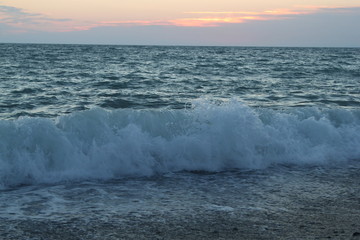 Sea, sand, wave, year 2014