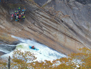 Kayaking the River