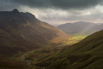 Langdale, autumn colours, Lake District, England