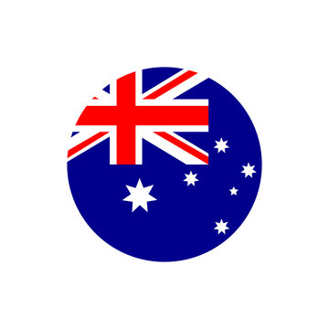 Australia flag, official colors and proportion correctly. Vector illustration