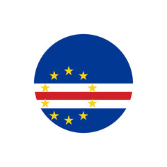 Cape Verde flag, official colors and proportion correctly.