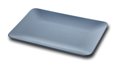 New empty rectangle plate