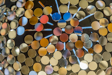 mirror reflector  background