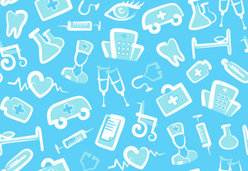 Seamless medical background