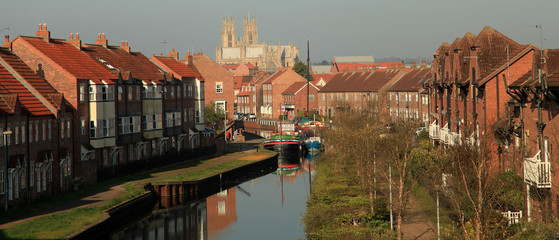 Beverley Beck canal system. East riding of Yorkshire © burnstuff2003
