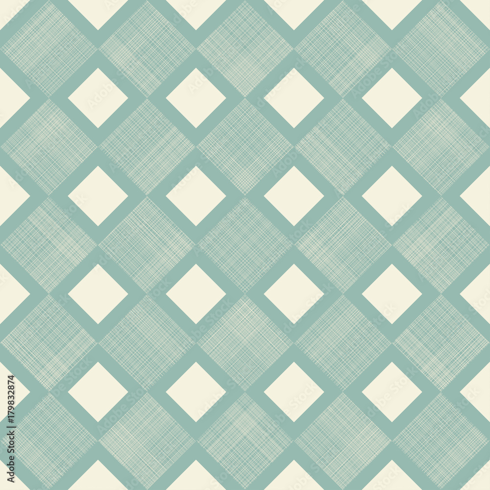Poster abstract seamless checkered textile pattern