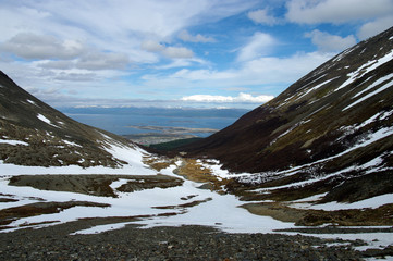Vue sur Ushuaia