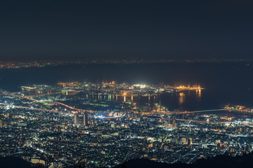 摩耶山の夜景