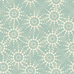 Abstract seamless pattern with circles on texture background