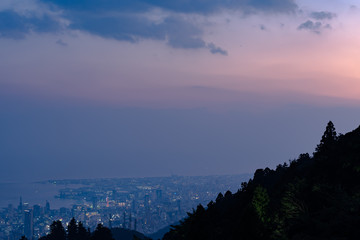 摩耶山の夜景
