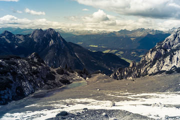 Scenic view of Italian Alps