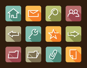 Base the icon Internet