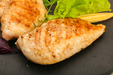 Roasted chicken breast
