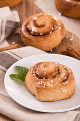 Cinnamon rolls. 