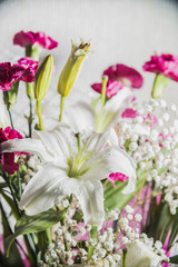 bouquet of flowers closeup