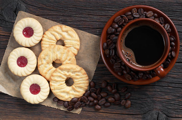 Coffee and cookies