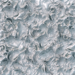 Obraz na płótnie Canvas Abstract white fractal pattern background. 3d rendering
