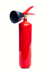 Obraz premium Image of red fire extinguisher
