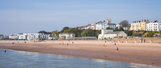 The Seafront, Exmouth, Devon, UK