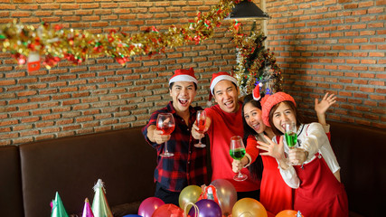 Christmas party for young teenagers