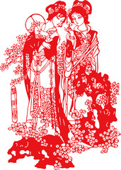 Traditional Chinese women