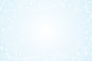 Fototapeta na wymiar Weihnachten Hintergrund mit Schneeflocken
